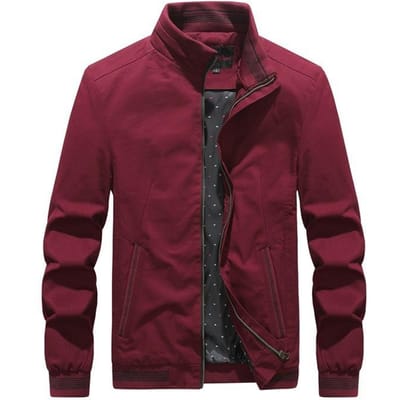 Dikke gewassen jas voor heren met fleecevoering, herfst en winter nieuwe jas, opstaande kraag, casual herenjassen 5XL brown