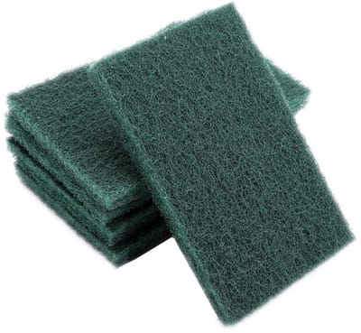 Set van 5 Schuurpads voor Handgebruik - Industrieel Schuurmateriaal, Fijn Schuurpapier en Spons voor Effectieve Reiniging en Schuren