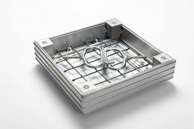 Rosco Betegelingsdeksel BAS - Carodex Vloerluik - 700 x 700 x 75 mm
