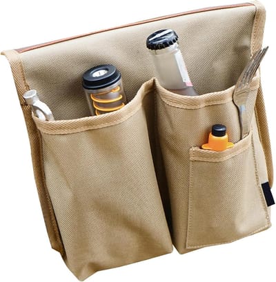 Opbergnet Stoel - Organizer Tas - Buitenactiviteiten - Meerdere Vakken - 34 x 25.5 cm - Zwart
