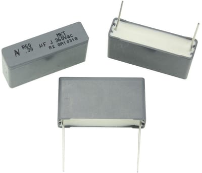 10 Stuks Radiale Foliecondensatoren 0,39µF 360V AC voor Elektronica Projecten