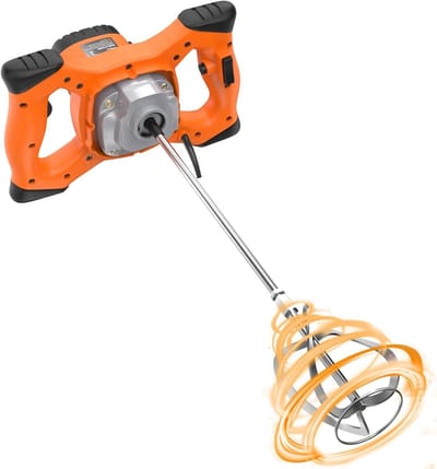 Elektrische Roerder - Betonmixer Mortelmixer - Mengen van Materialen - Zes Snelheden Instelbaar - M14 Aansluiting
