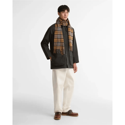Barbour Tartan Lambswool Scarf (Maat - OS, Kleur - Dk Dress Tartan)