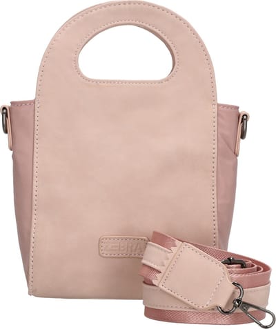 Zebra Trends Selene Handtas - Lichtgewicht - Verstelbare/Afneembare Schouderband - Crossbody - Handsfree - Oudroze