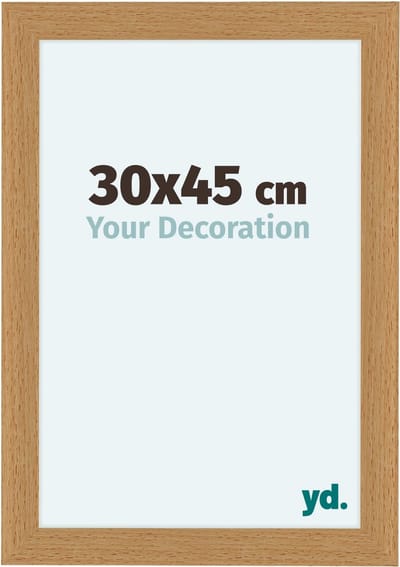 Your Decoration - Fotolijst 30x45 cm - MDF - Beuken - Como