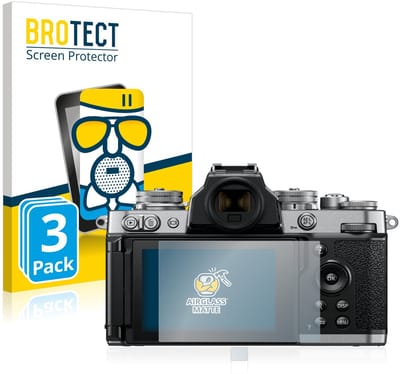 BROTECT - Screenprotector voor Nikon Z fc - Folie Beschermfolie Beschermglas matte 3 Stuks