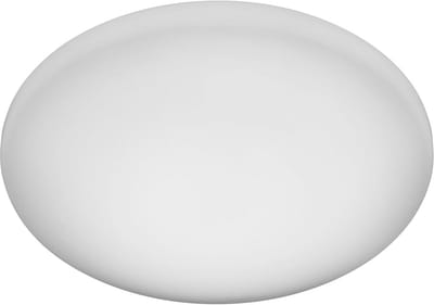 Ronde Plafondlamp of Wandlamp Ø28 cm IP44 Spatwaterdicht Wit