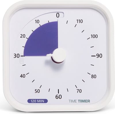 Time Timer® - MOD Education Edition- kleur paars - 120 Minuten Visuele Timer