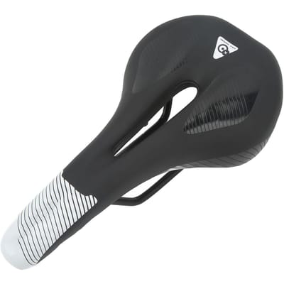 Selle de Vélo Respirante Absorbant les Chocs Imperméable Antidérapante Coussin Doux pour Vélos de Montagne et de Route black