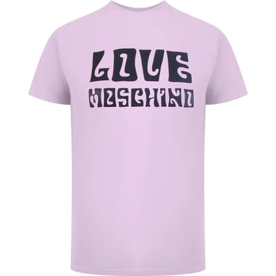 Love Moschino Jg7408pp0nl50600 Roze T-shirt Dames