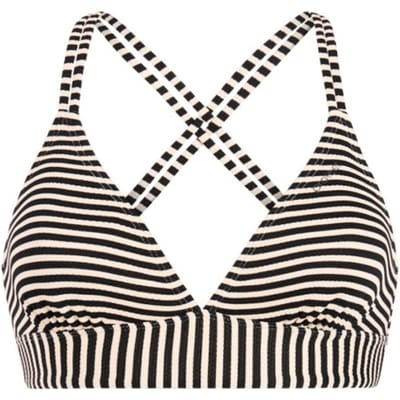 Protest MIXSuperol - Triangel bikini top Dames - Koordsluiting - Uitneembare vulling - Normale pasvorm - Crème