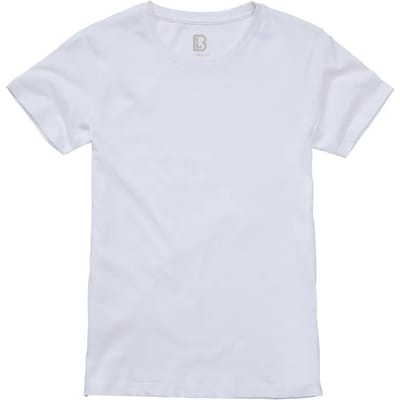 Brandit - Basic Dames T-shirt - XS - Wit