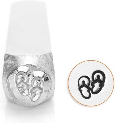 Slagstempel Sandalen | Hoogte 6mm
