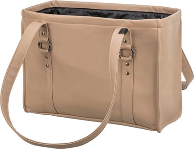 Trixie - Hondentas Citystyle - Kunstleer - Cappuccino - 40X20X30 cm