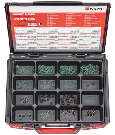 Wurth - O-ring assortiment Universeel, 165-delig - O-ring assortiment Universeel, 165-delig x 1 st