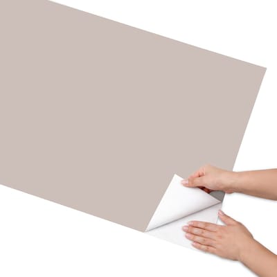 Coloray Meubel Wrap Folie - Roze Meubelfolie - 65x130 cm - Meubel Wrap Folie Warme, gedempte beigetint - Plakfolie Meubels - Minimalist Meubelfolie - Decoratiefolie Zelfklevend - Slaapkamer decoratie - Achtergronden en patronen