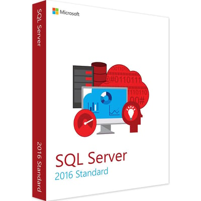 Microsoft SQL Server 2016 Standaard - 2 Core Editie