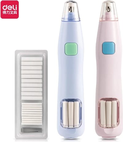 Bovista Elektrische Gum - Doezelaar - Electrische - Electric Eraser - Blauw