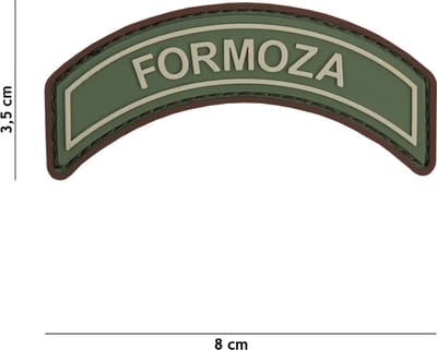 Embleem 3D PVC Formoza groen