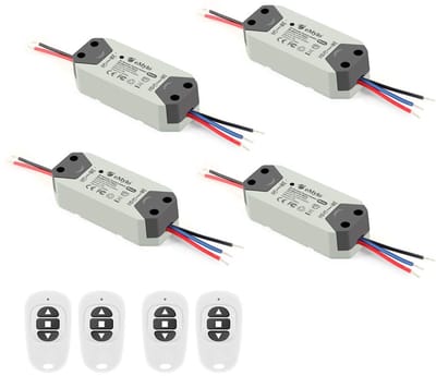Slimme Draadloze RF Motor Controller Schakelaar 90V-250V 433MHz voor Rolluiken, Gordijnen en Waterpompen