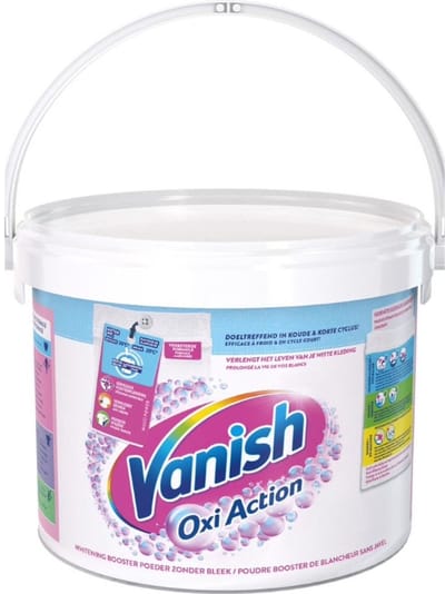 Vanish Oxi Action - Vlekkenverwijderaar - Wasbooster - Zonder Bleek - Witte Was - 2.7 Kg