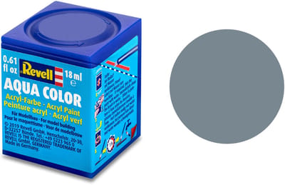 Revell Hobbyverf Acrylverf - Aqua #57 Grey - Matt - RAL7000 - Acryl - Verf potje - 18 ml