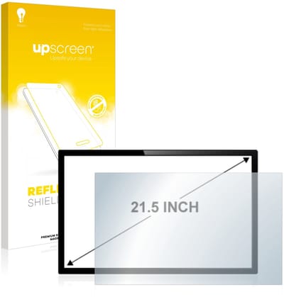 upscreen - Screenprotector voor Touch-Panel PC's met 21.5 inch-scherm [477 mm x 268 mm, 16:9] - Folie Beschermfolie anti glare matte