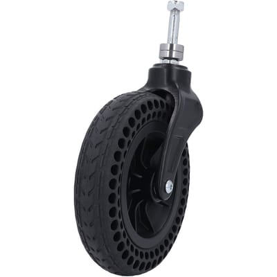 8 Inch Universeel Zwenkwiel Antislip TPE Rubber Massief Wiel Vervanging voor Trolley 75KG Draagvermogen