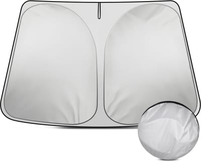 Famanu – Zonnescherm voor XC40 2018-2025 - Zonnescherm voor Voorruit Hitte Blok UV Bescherming - Zonnebrandbescherming Accessoires voor C40