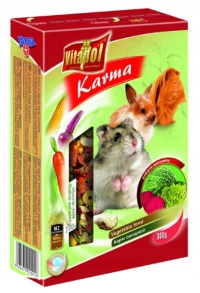 Vitapol - Groentenvoeder voor Knaagdieren - 500g