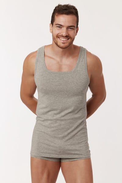 Woody Singlet Single Pack Grijs XXL