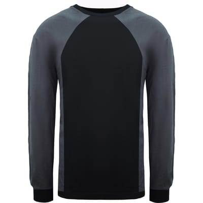 Dickies Tweekleurige Heren Zwarte/Grijze Trui