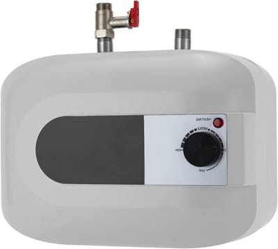 Doorstroomboiler - Mini boiler - Direct warm water - Energiebesparend isolatiemateriaal - 6 liter - Wit