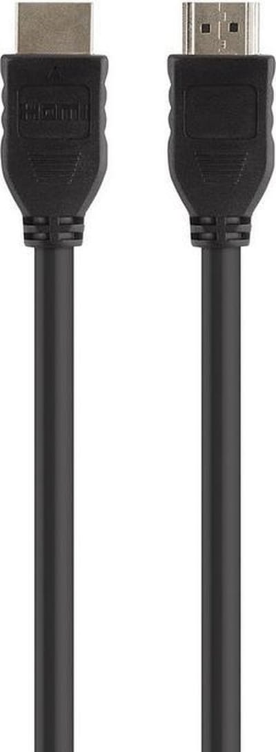 Belkin Standard - HDMI-kabel - HDMI (M) naar HDMI (M) - 1.5 m - dubbel afgeschermd - zwart - 4K ondersteuning