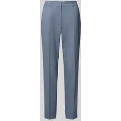 broek met persplooien en achterzak