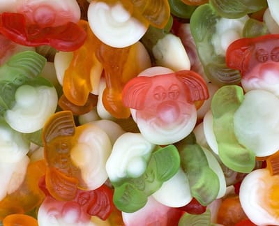 Candy Freaks Suikervrije Snoep Clowns 450 Gram - Lactosevrij - Glutenvrij - Snoepgoed - Sinterklaas en kerst