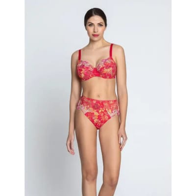 Lise Charmel hoge slip foret rubis Rood XL