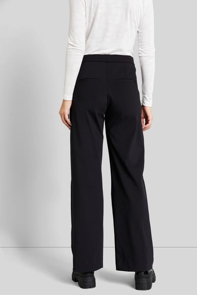 Bugatti Damen Casual broek met elastische tailleband