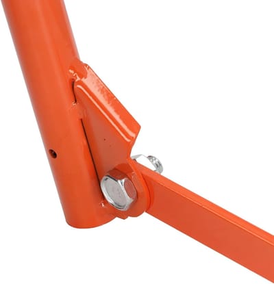 Hout Haken - Boomstam Lifter - Zwaar Hout Verplaatsen - Roestvrij Staal - Tot 45cm Diameter - Rood