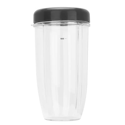 Dailygoody - Juicer Kop 32oz - Vervangende Blender Onderdelen - Doorzichtig Mokken - Sterke Taaiheid - Geschikt voor 900W Mixer - Wit