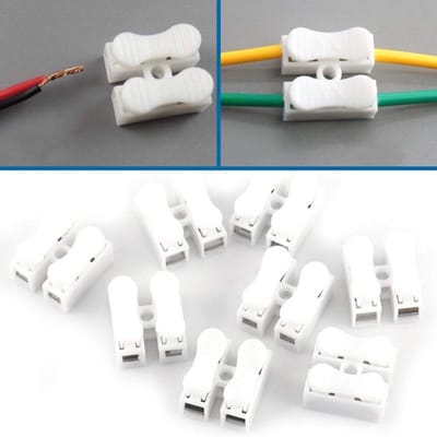 Dailygoody - Self Locking Terminal - 100 Stuks - Eenvoudig te