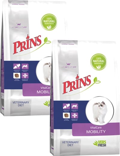 Prins Vitalcare Diet Mobility Gevogelte - Kattenvoer - 2 x 1.5 kg