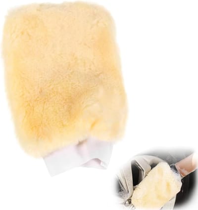 Wool Cleaning Polishing Gloves voor Auto - Car Care - Poetsdoek - Dubbelzijdig voor Polijsten en Schoonmaken van Auto, Boot en Huis