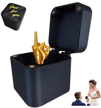 Grappige Verrassingsgeschenkdoos voor Volwassenen - Pop-up Middelvinger Cadeau