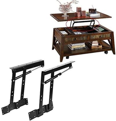 Bureau Lift Frame - Verstelbaar Bureau Mechanisme - Ruimte Besparen - Groot Draagvermogen - 50 kg - Zwart