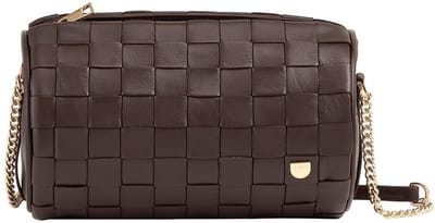 DuDu Abigail Crossbody tas Leder 19.5 cm - Dames - coffee brown