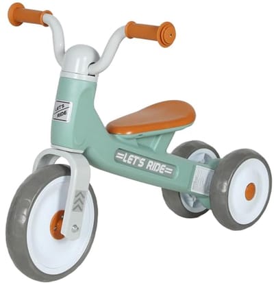 Balansfiets voor Peuters van 1-3 Jaar - Fiets zonder Pedalen met Veilige Sturen en Stilletjes Wielen voor Binnen en Buiten