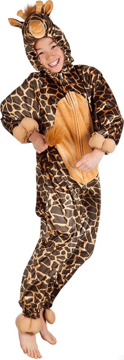 Boland - Kostuum Giraffe pluche (max. 1.40 m) - Kinderen - Giraffe - Dieren