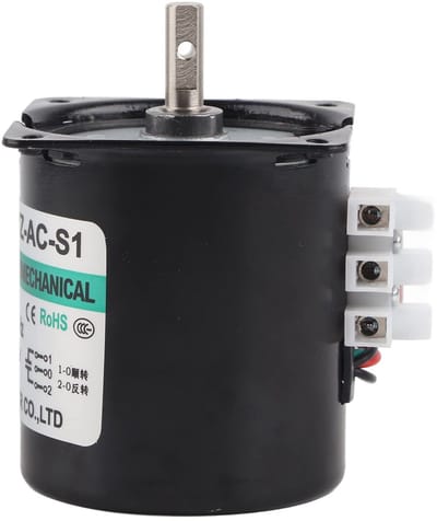 Dailygoods - Synchronous Motor - Mini Elektrische Motor - 220 V - 28 W - Permanent Magnet Motor - Geschikt voor diverse toepassingen - 68KTYZ model