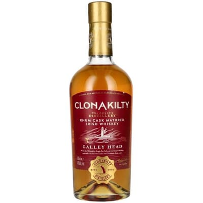 Clonakilty Whiskey Clonakilty GALLEY HEAD Rhum Cask Matured Irish Whiskey 40% Vol. 0,7l